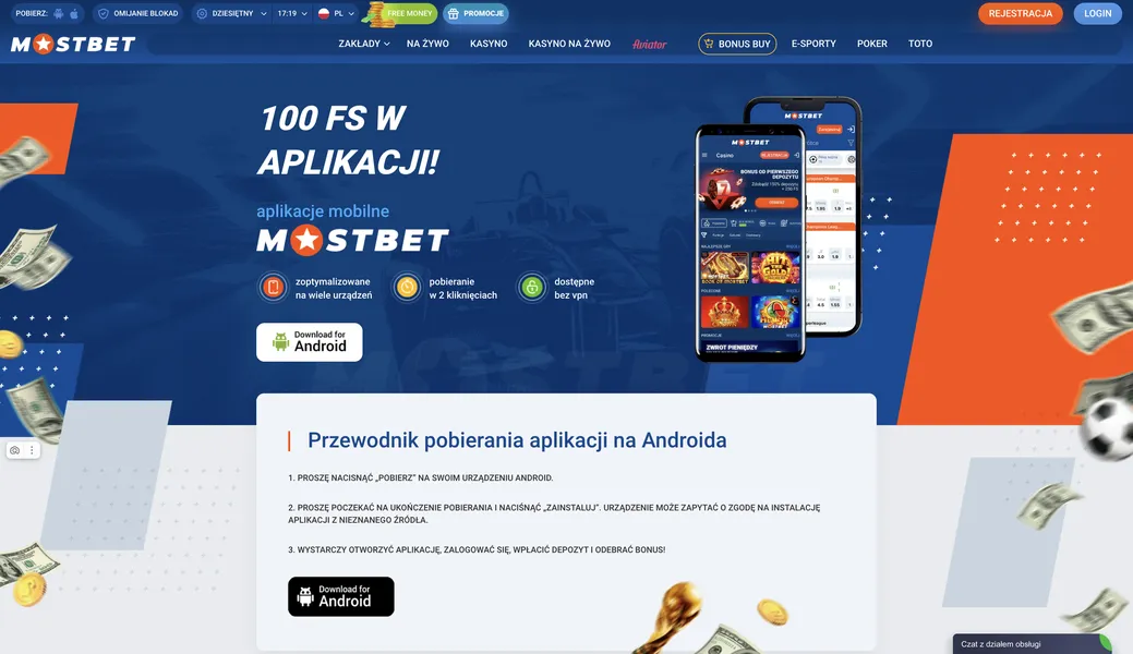 Jak pobrać i zainstalować Mostbet app na telefonie